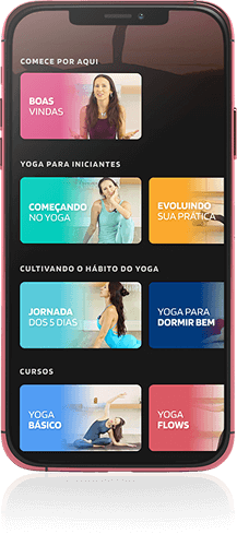 aulas de yoga online do app